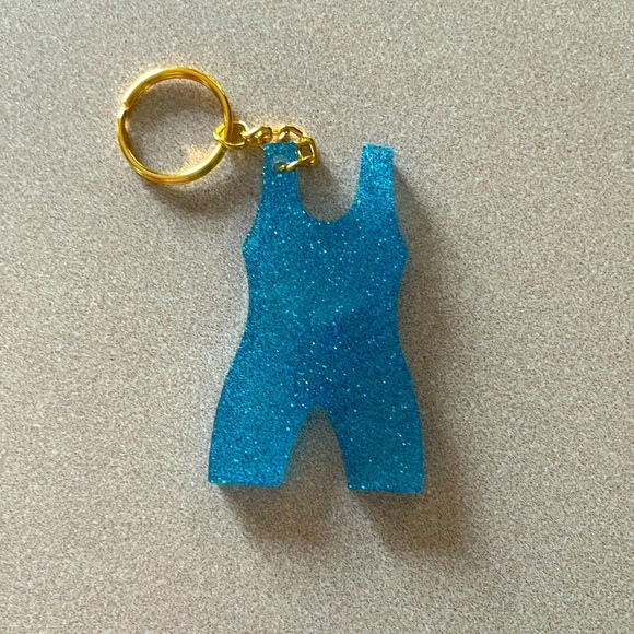 Hand Crafted Other - 🎉🎉HP🎉🎉 Handmade Wrestling Singlet Keychain